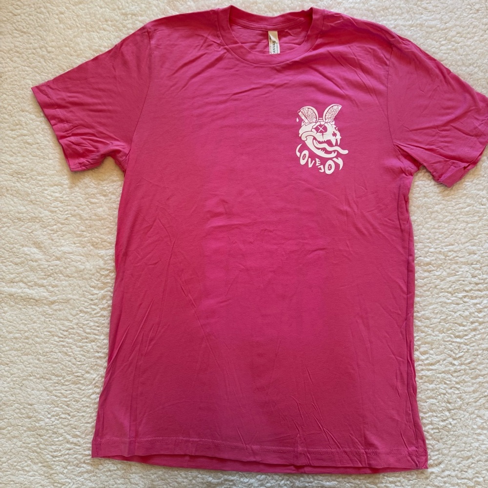 Lovejoy Festival Summer‎ 2023 Tour Graphic T-Shirt Pink Size Large